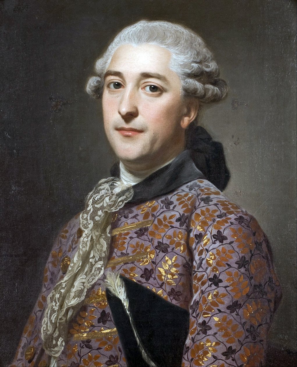 Porträt von Prinz Wladimir Golizyn Borisowitsch von Alexander Roslin