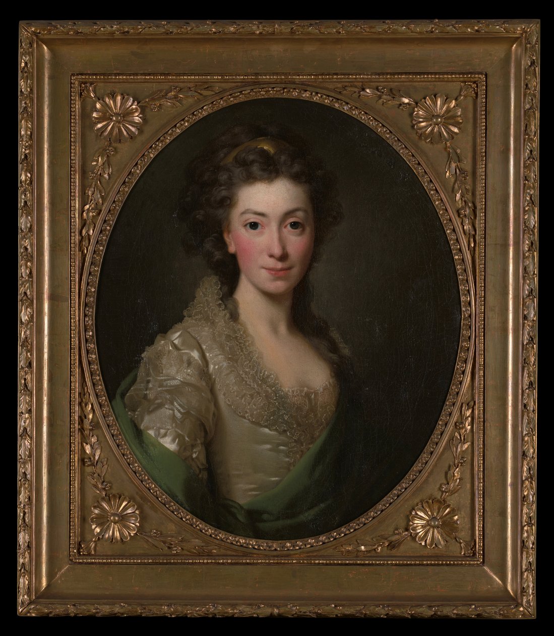 Porträt Izabeli z Flemingów ks. Czartoryskiej (1746–1835) von Alexander Roslin