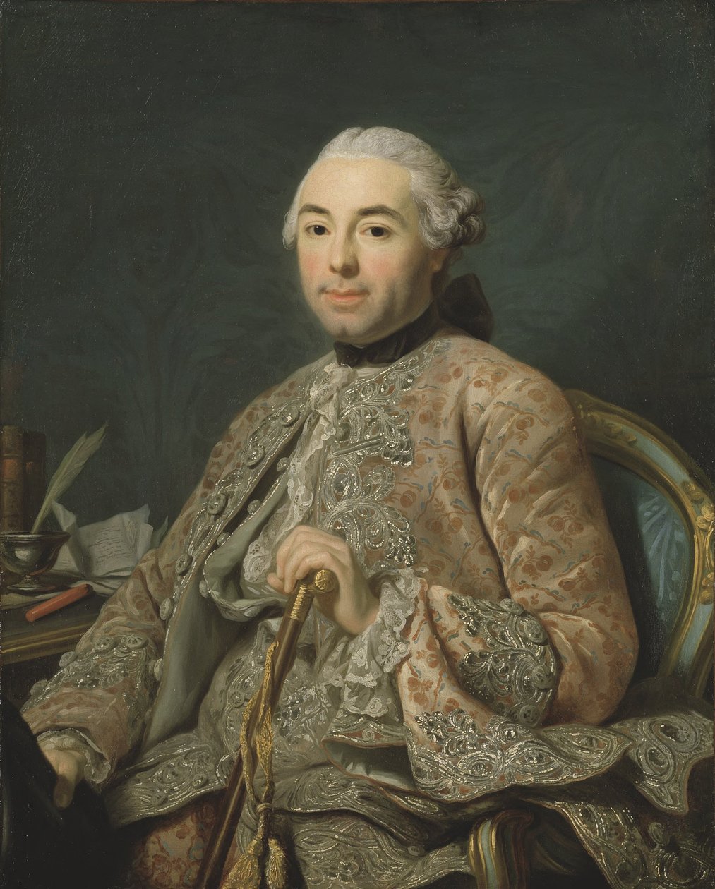 Unbekannter Mann, genannt Baron de Neubourg-Cromière von Alexander Roslin