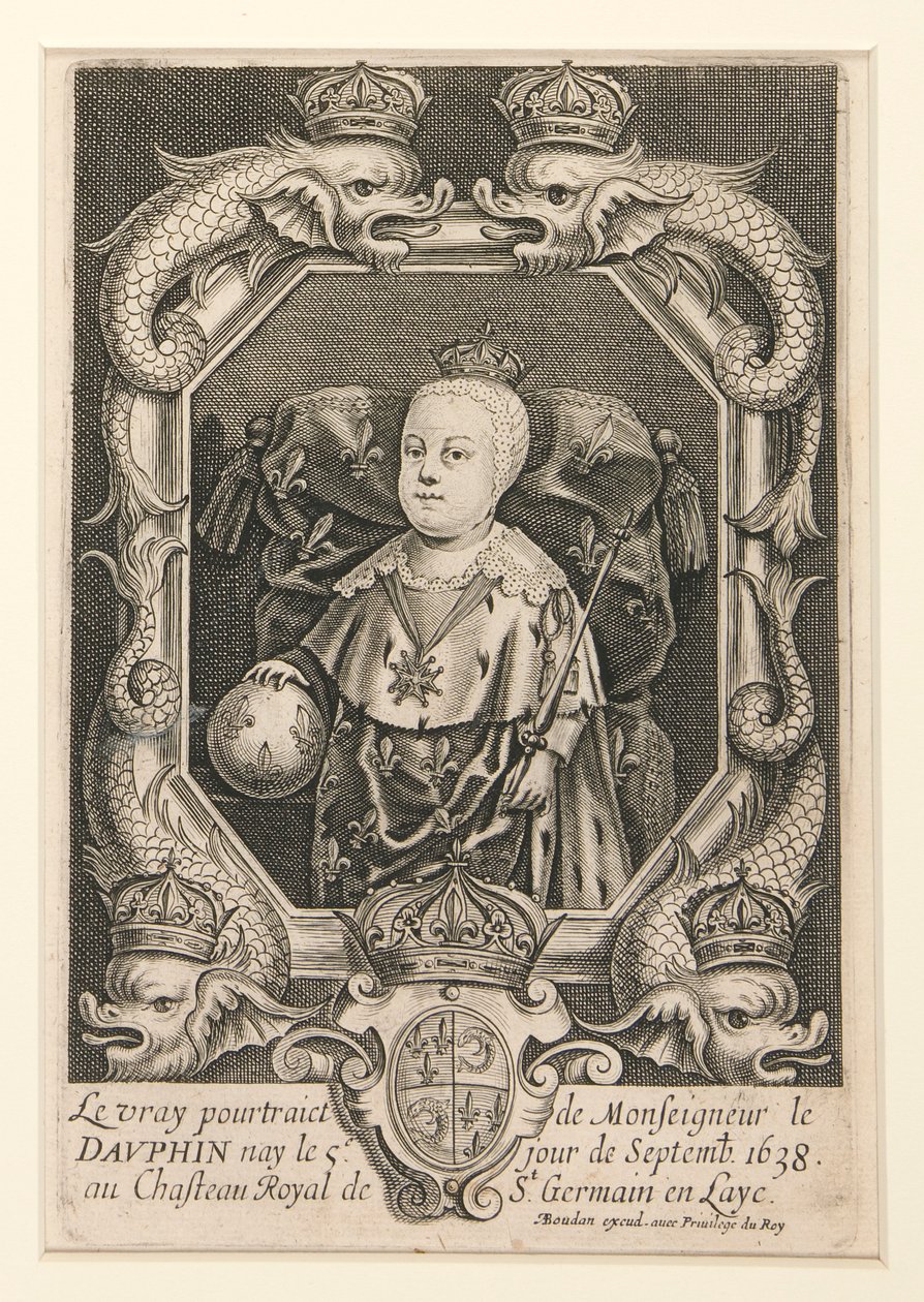 Porträt von Ludwig XIV. als Dauphin von Alexandre Boudan