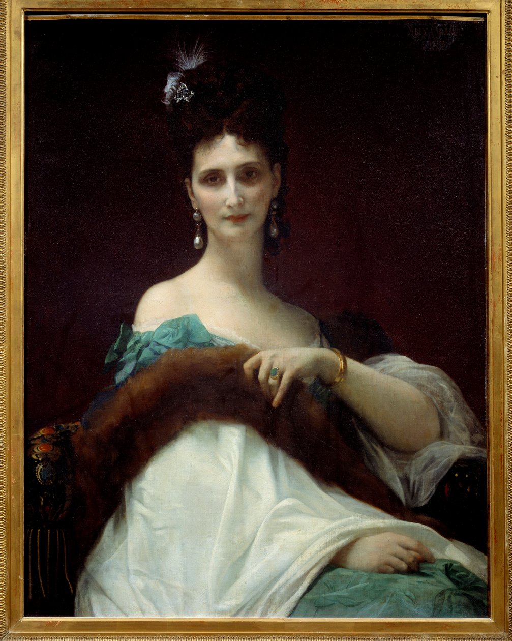 Porträt der Gräfin von Keller (Marquise von Saint Yves d