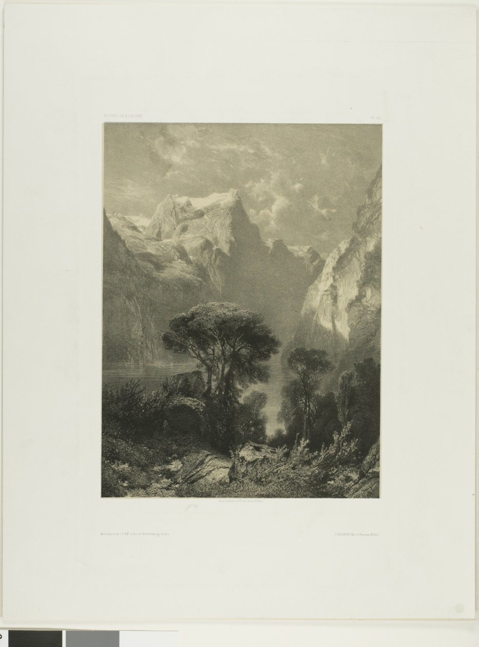 Brunnen von Alexandre Calame