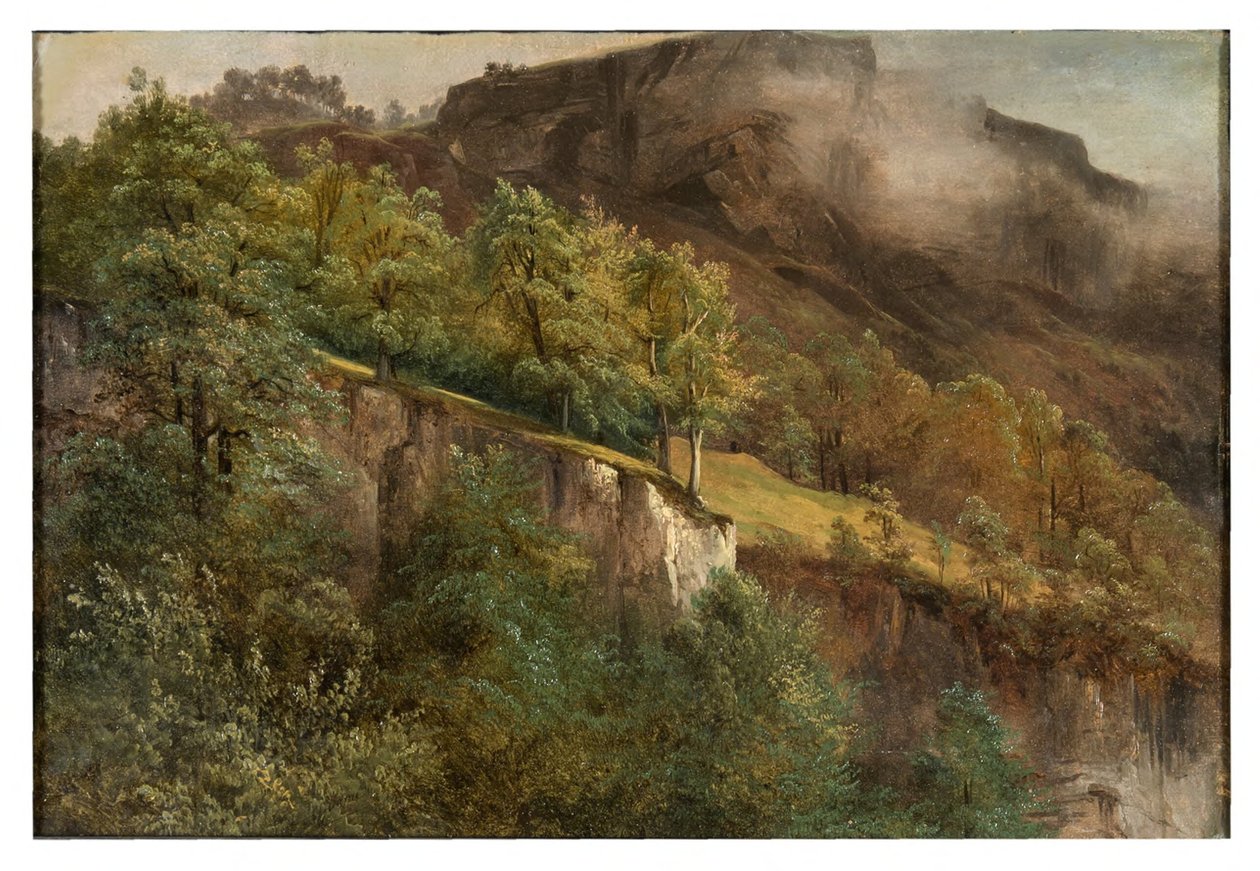 Gebirgslandschaft im Wallis von Alexandre Calame