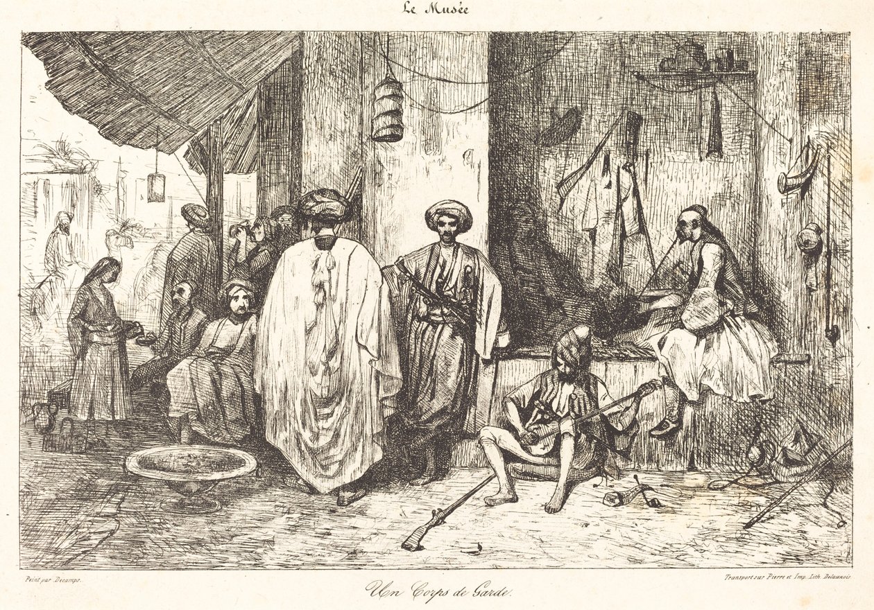 Eine Wache von Alexandre Gabriel Decamps