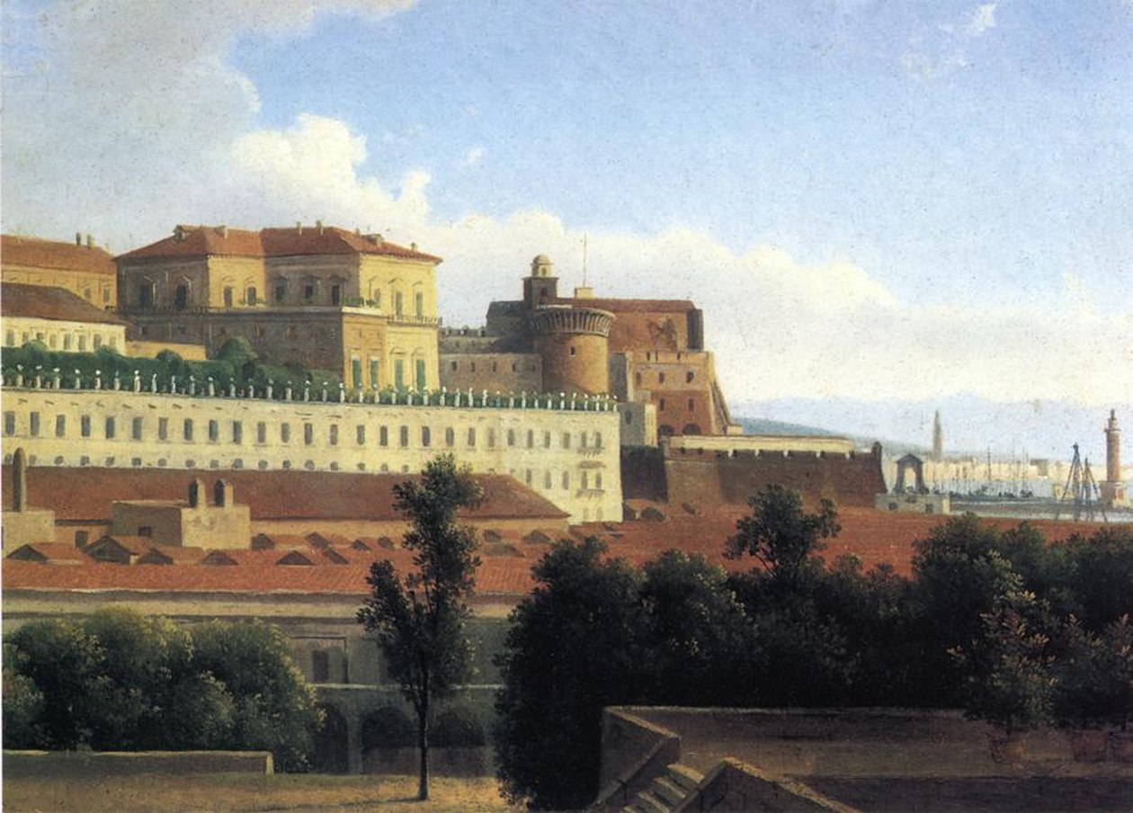 Neapel, der Palazzo Reale, ca. 1780 von Alexandre Hyacinthe Dunouy