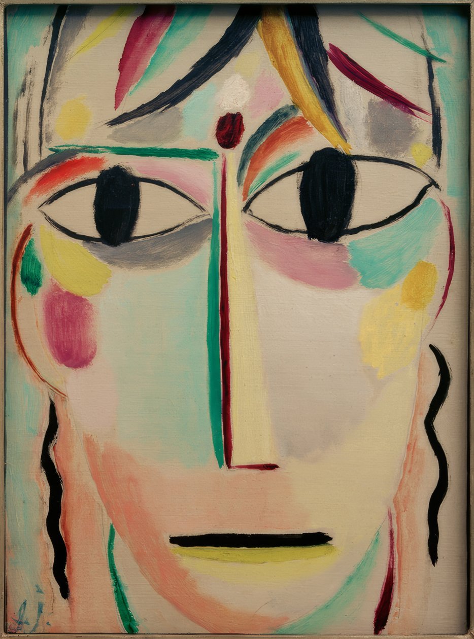 Heilandsgesicht: Erwartung von Alexej von Jawlensky
