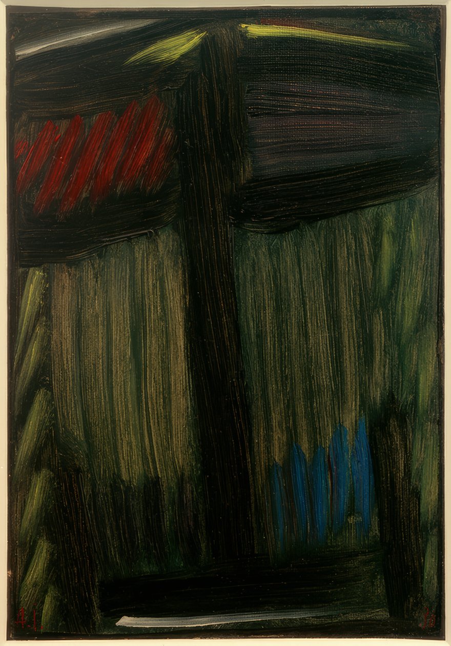 Große Meditation: Die Winternacht von Alexej von Jawlensky