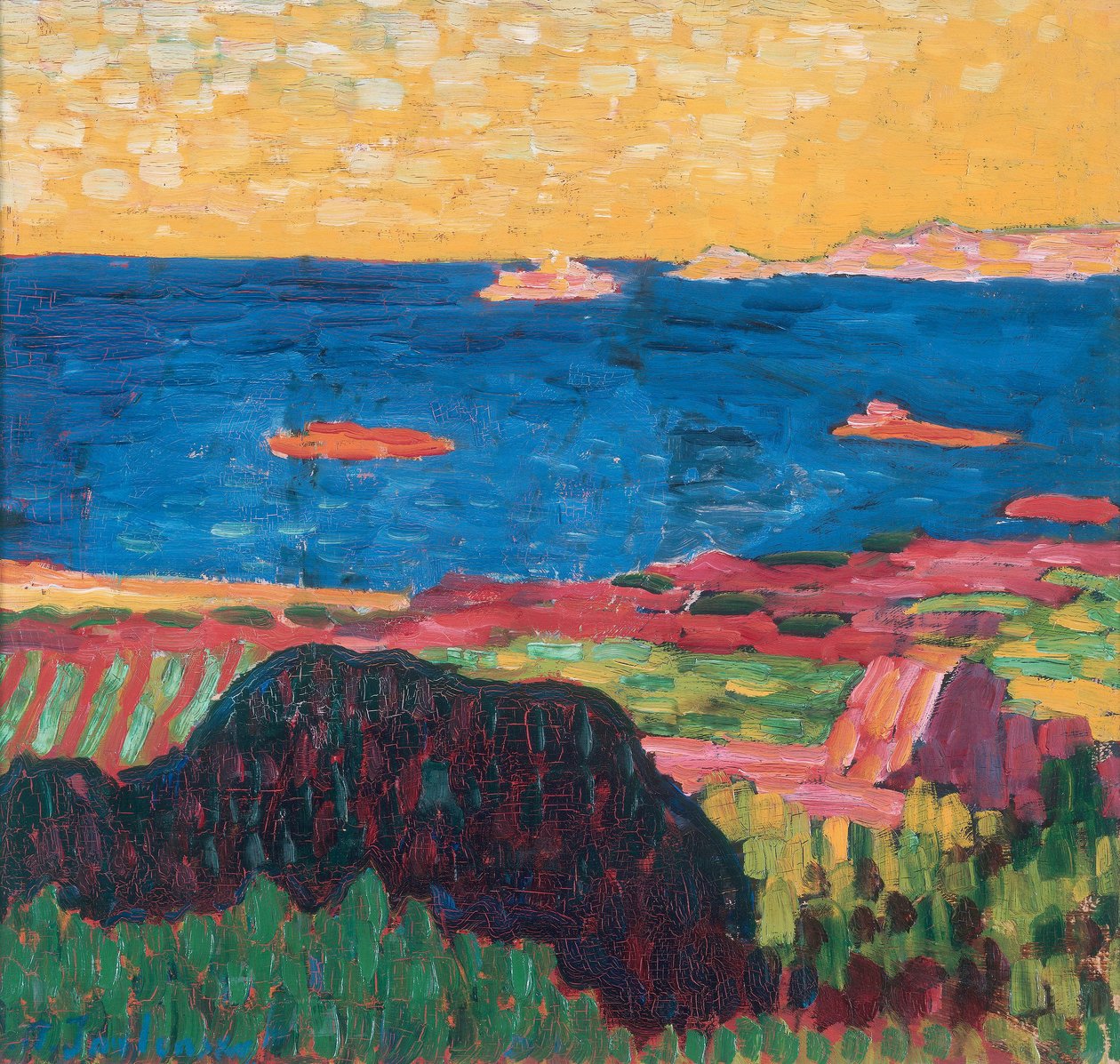 Küste bei Carantec von Alexej von Jawlensky
