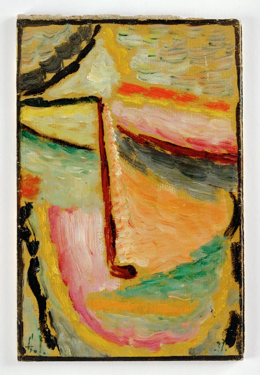 Kleiner abstrakter Kopf von Alexej von Jawlensky