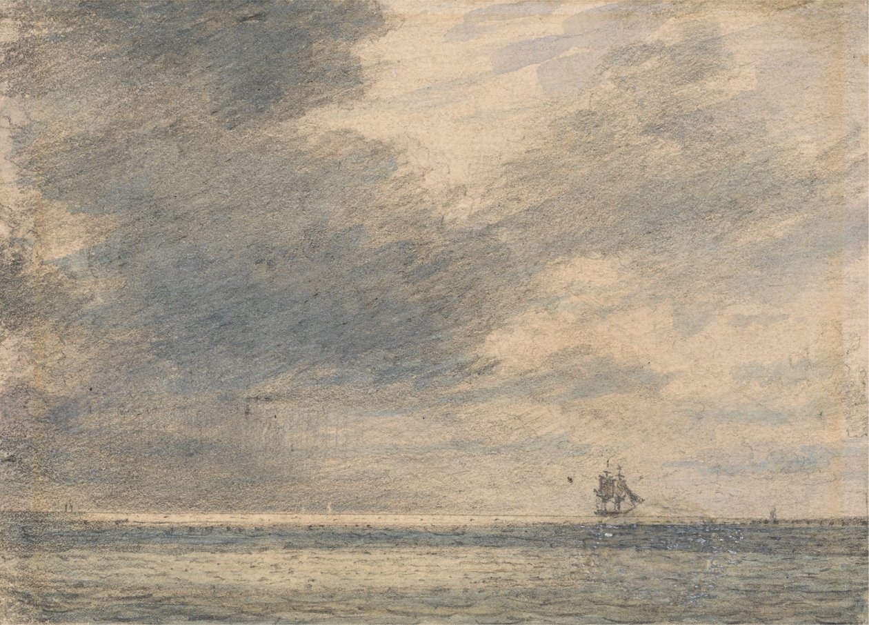 Abend auf See von Alfred Abram Constable