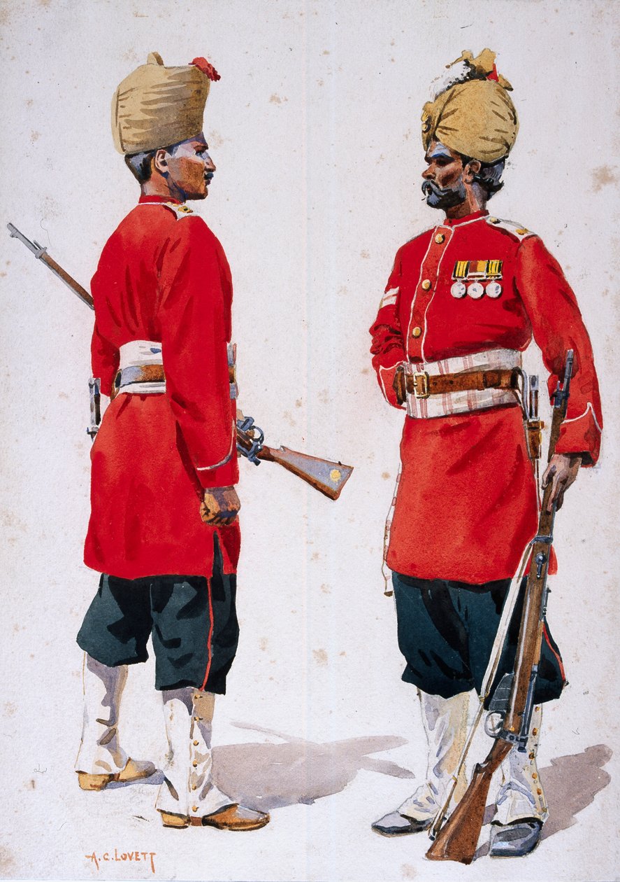 Soldaten der 102. King Edward