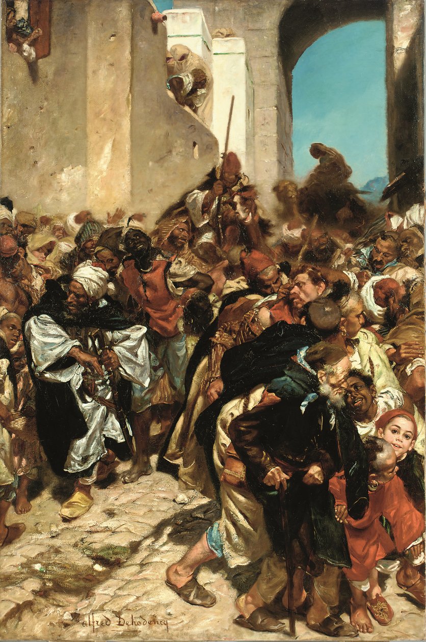Die marokkanischen Gefangenen von Alfred Dehodencq