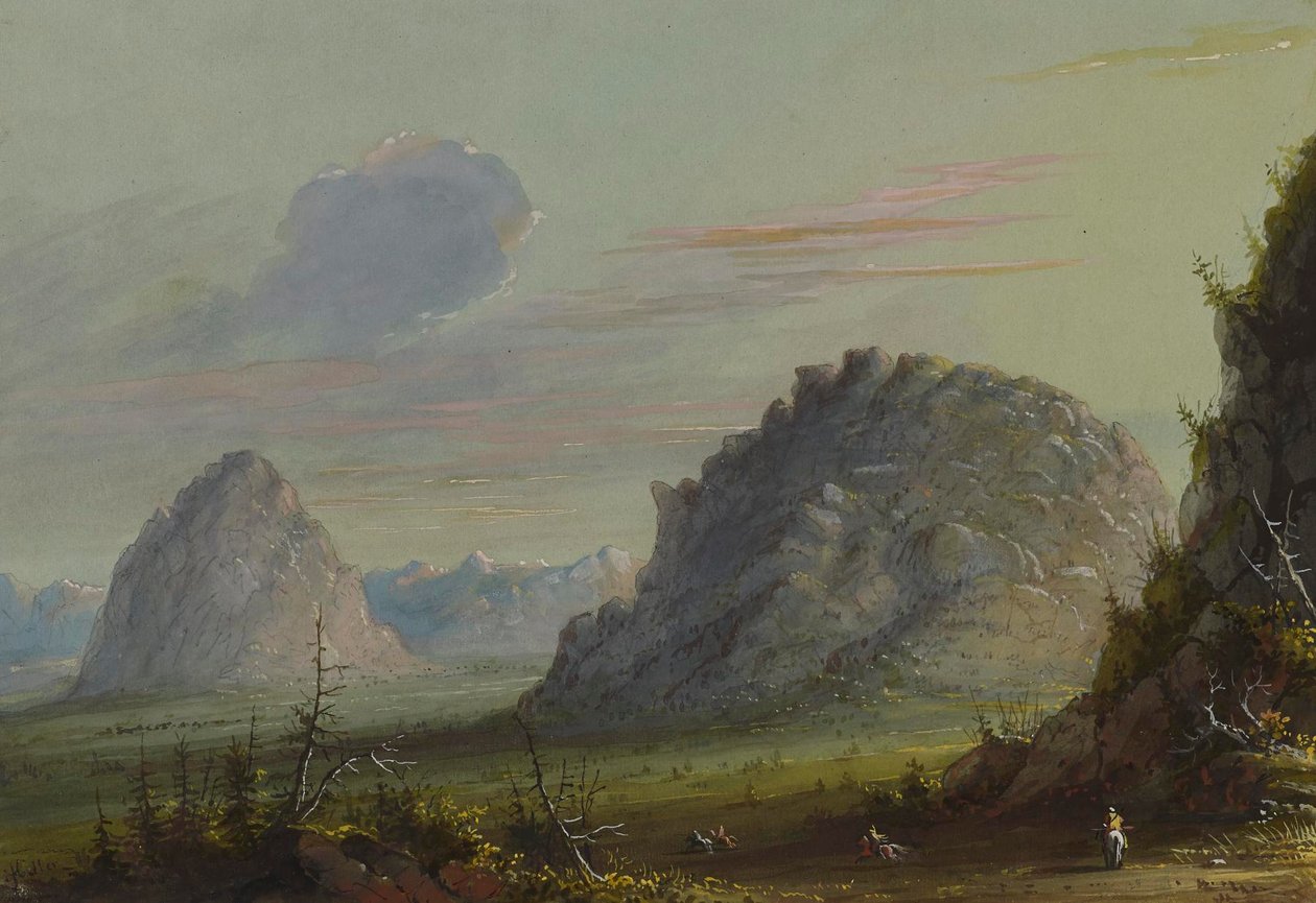 Felsformationen von Alfred Jacob Miller