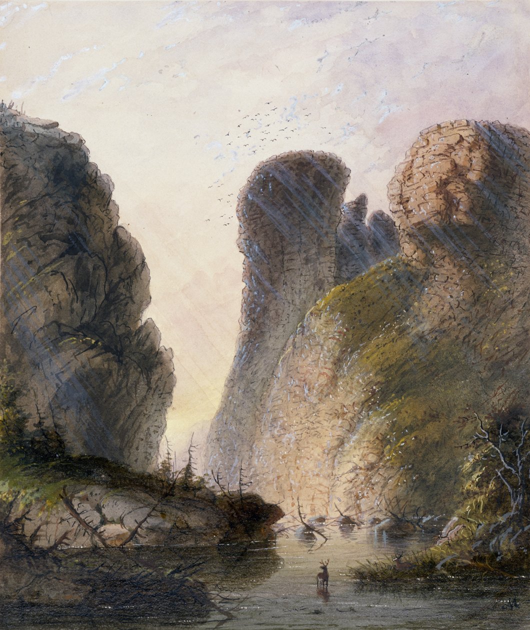 Das "Teufelstor" von Alfred Jacob Miller