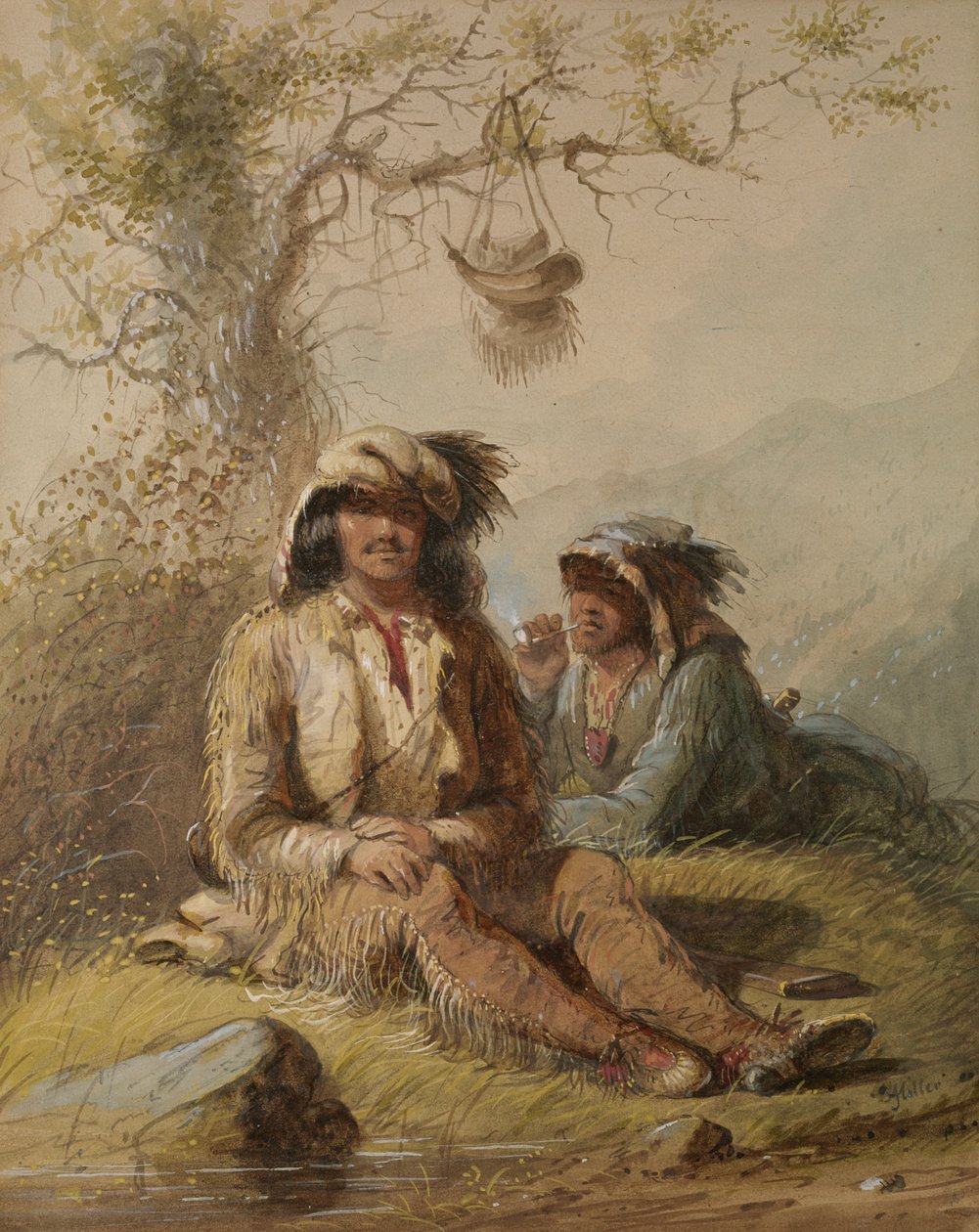 Fallensteller von Alfred Jacob Miller