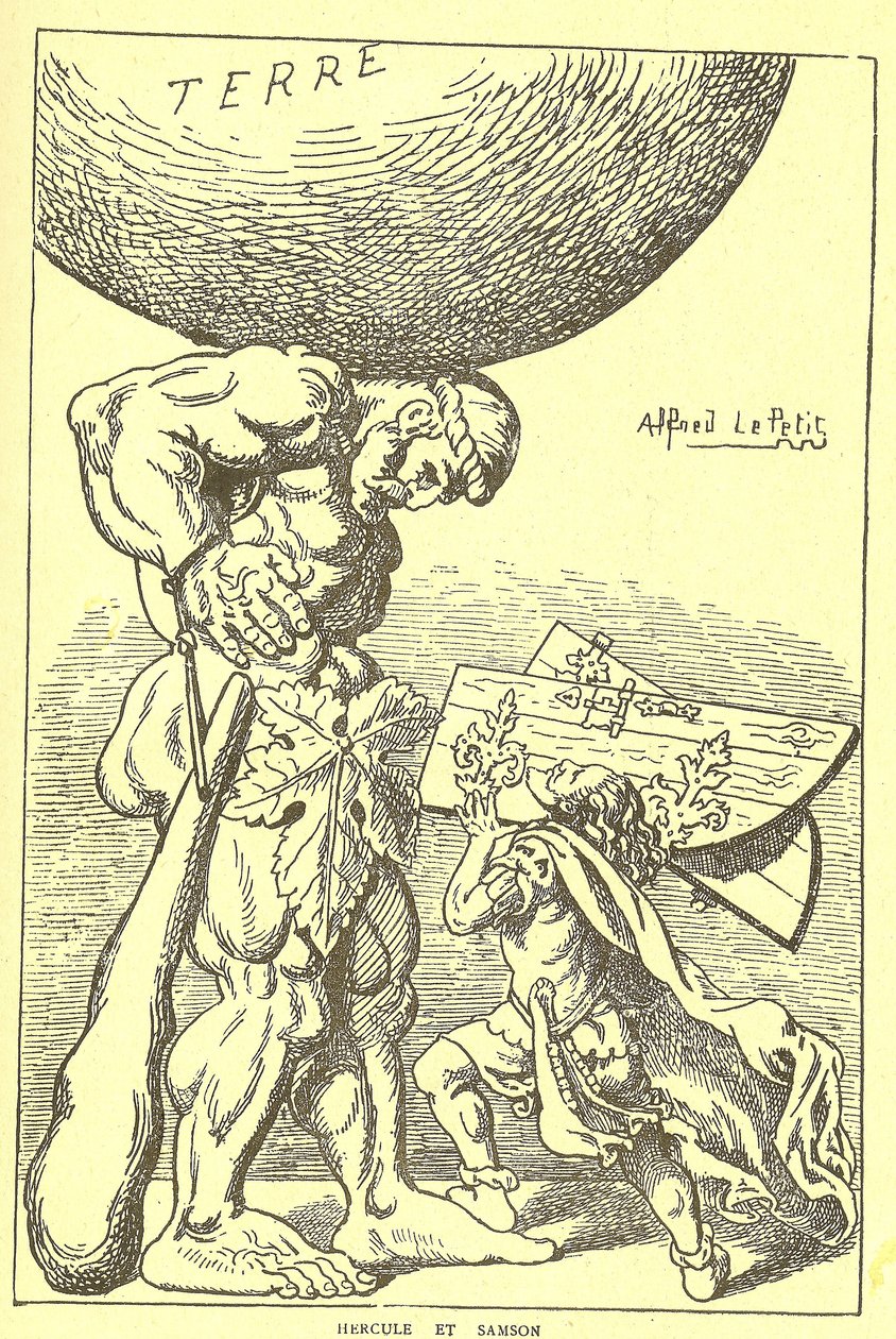 Illustration von Alfred Le Pete in Gros-Jean und seine Gemeinde von Alfred Le Petit