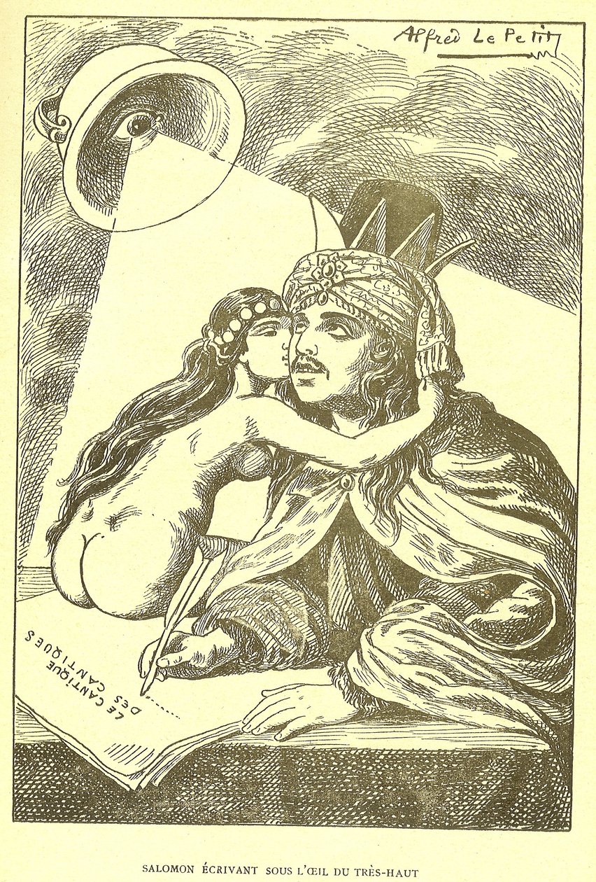 Illustration von Alfred Le Petit (1841-1909) in Gros-Jean und seine Pfarrei von Alfred Le Petit
