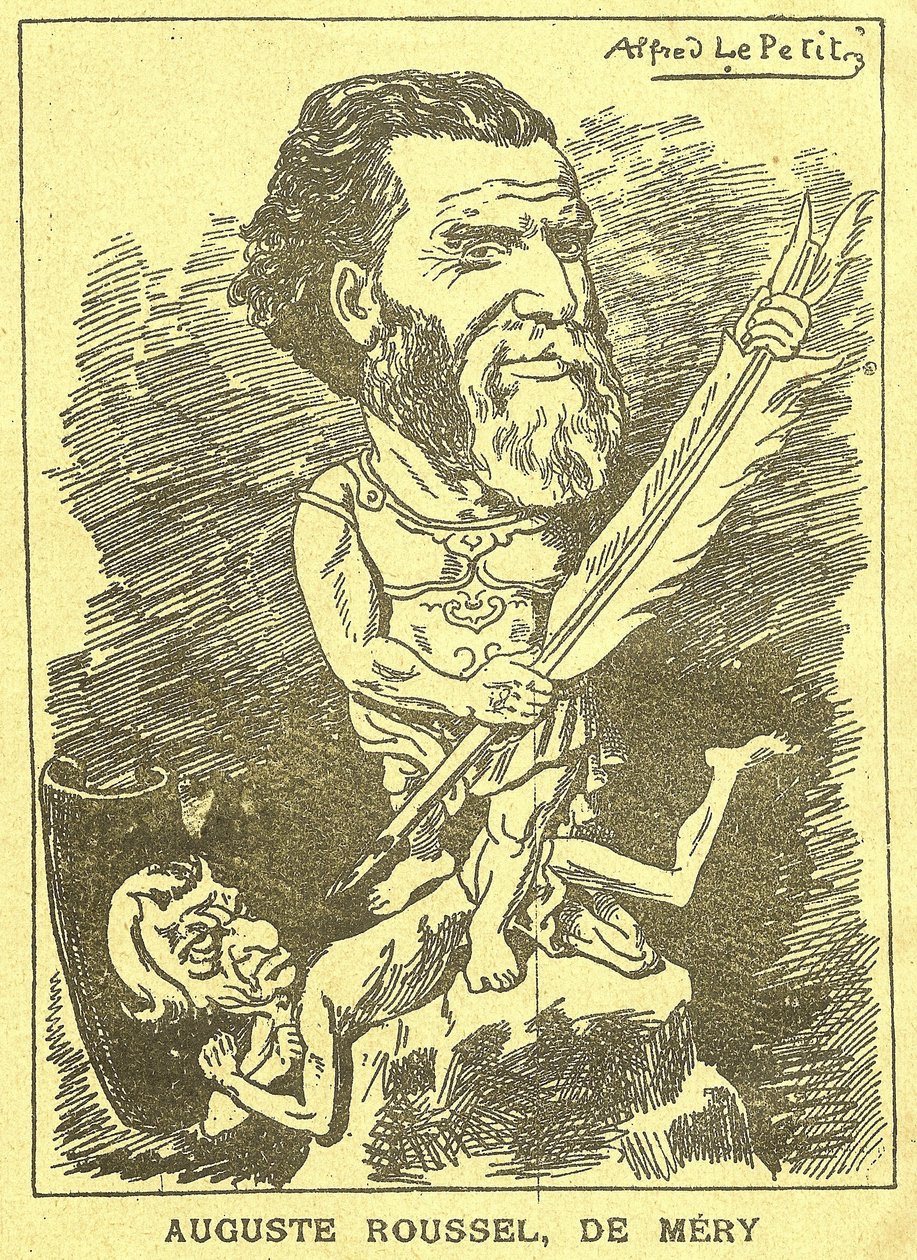 Illustration von Alfred Le Petitty (1841-1909) in Gros-Jean et son cure von Alfred Le Petit