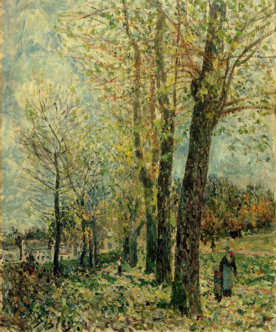 Landschaft in der Umgebung von Moret von Alfred Sisley