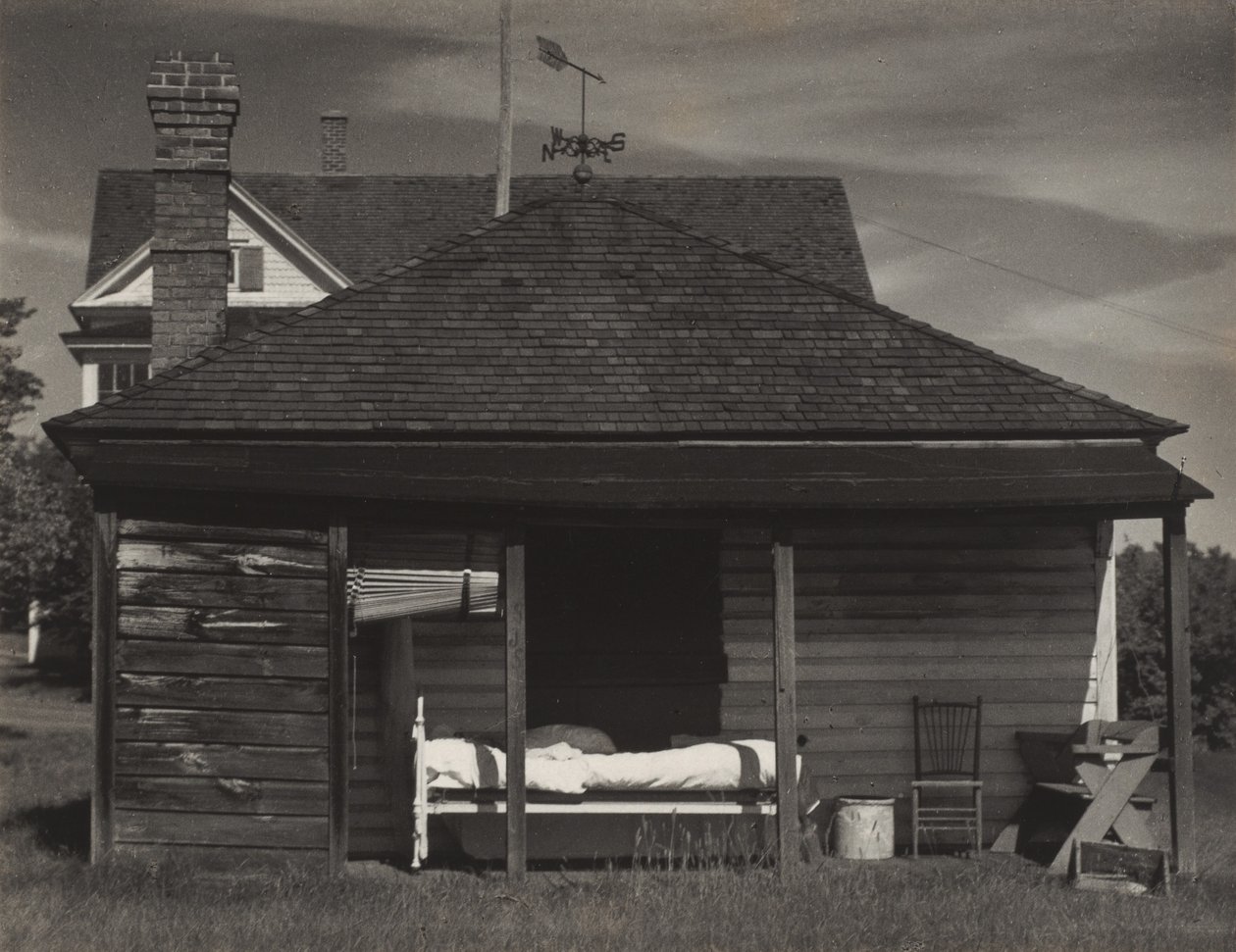 Rückseite des kleinen Hauses von Alfred Stieglitz