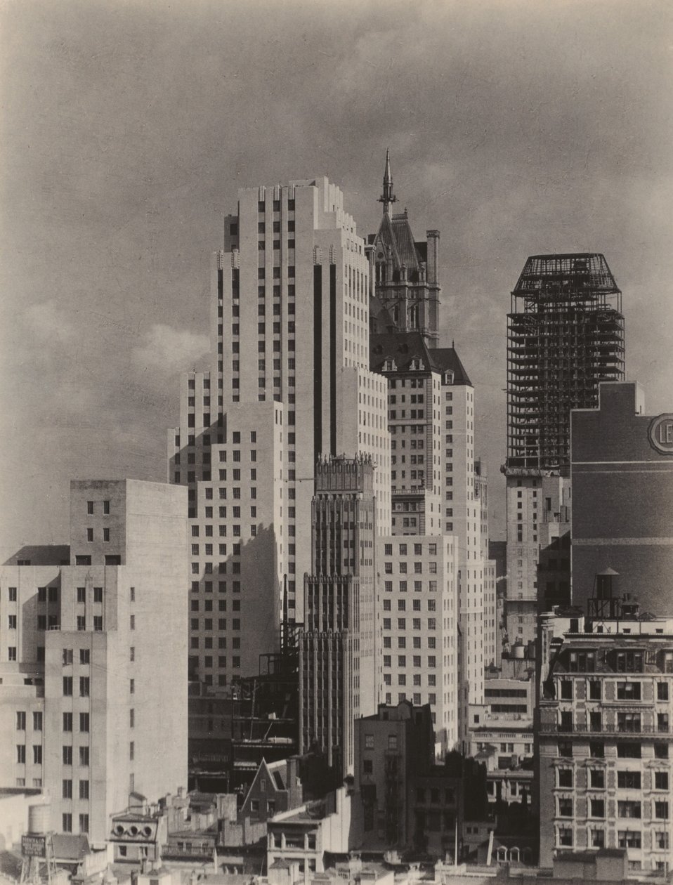 Von meinem Fenster bei An American Place, Norden von Alfred Stieglitz