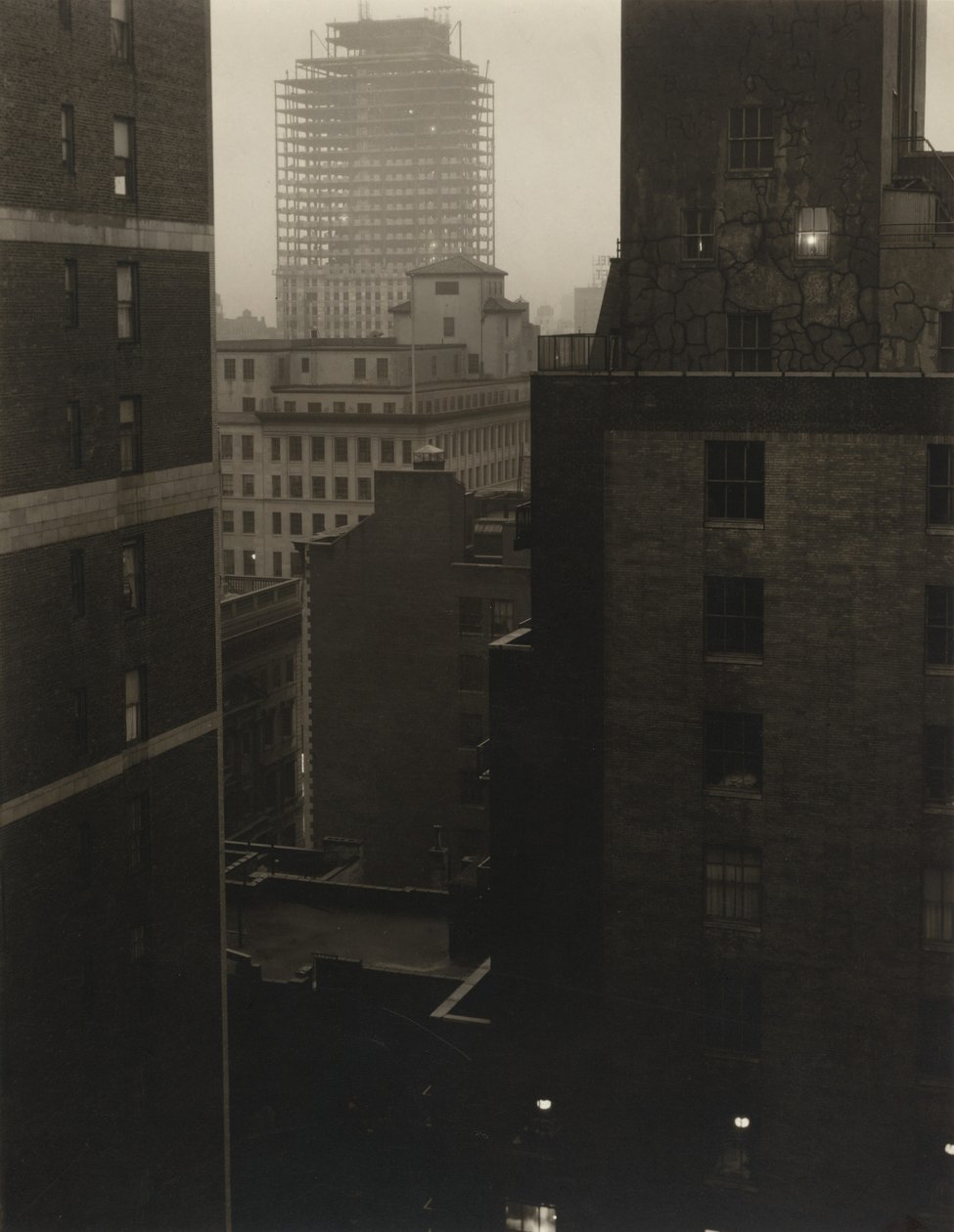Von meinem Fenster bei An American Place, Südwest von Alfred Stieglitz