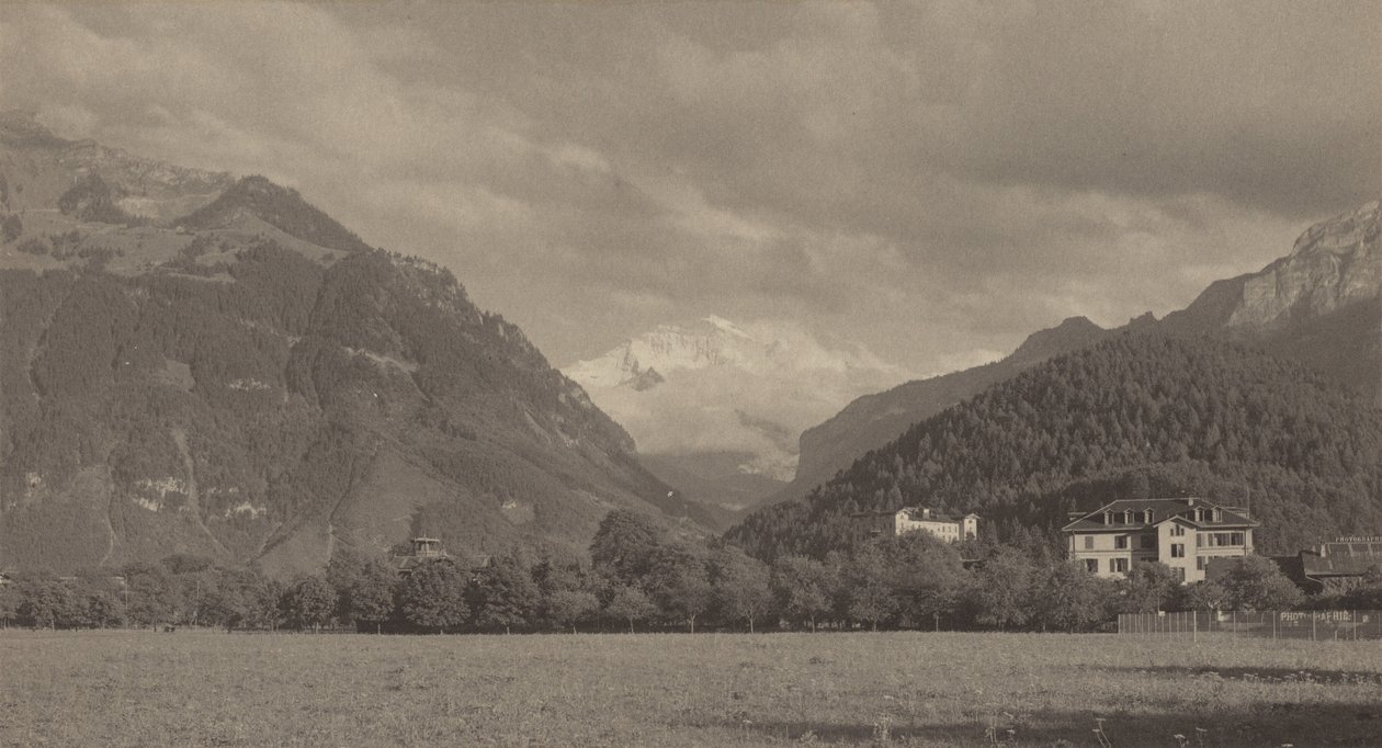 Vom Höheweg, Interlaken von Alfred Stieglitz