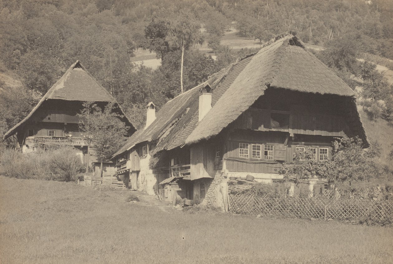 Gutach Häuser von Alfred Stieglitz