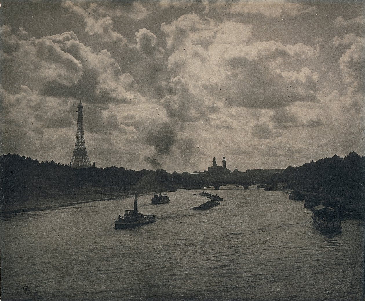 Paris: die Seine von Alfred Stieglitz
