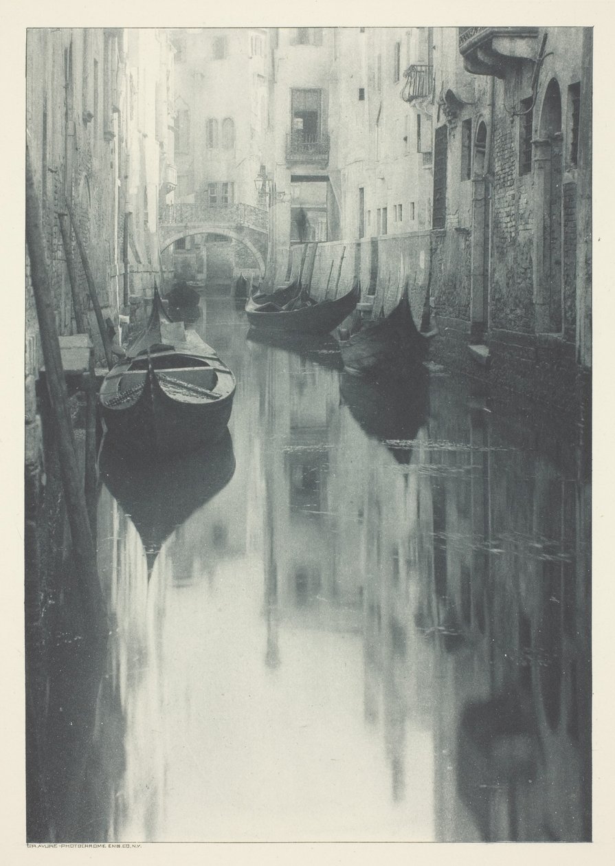 Reflexion - Venedig von Alfred Stieglitz