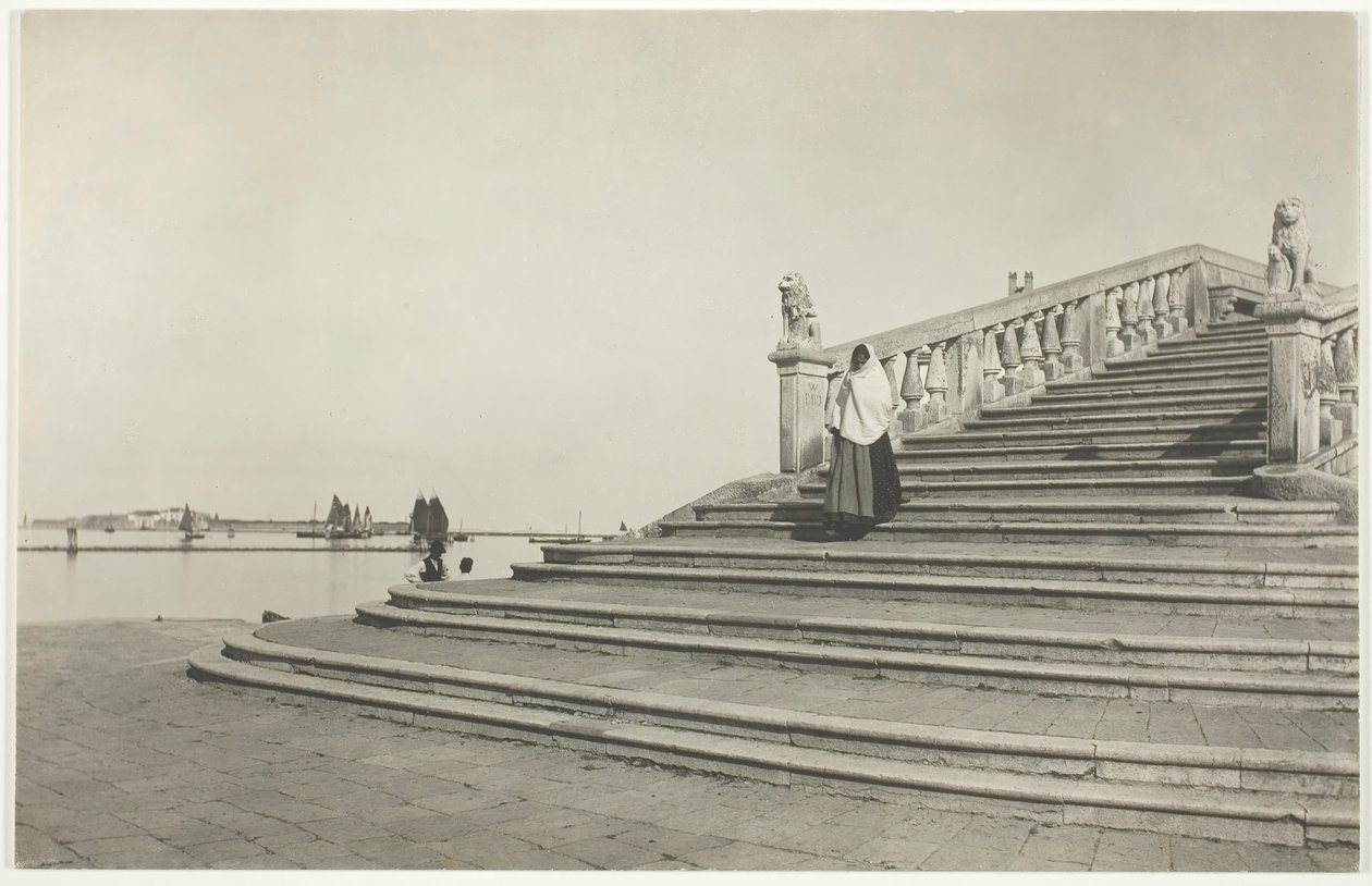 Steine von Venedig, Chioggia, 1887, gedruckt 1920-39 von Alfred Stieglitz