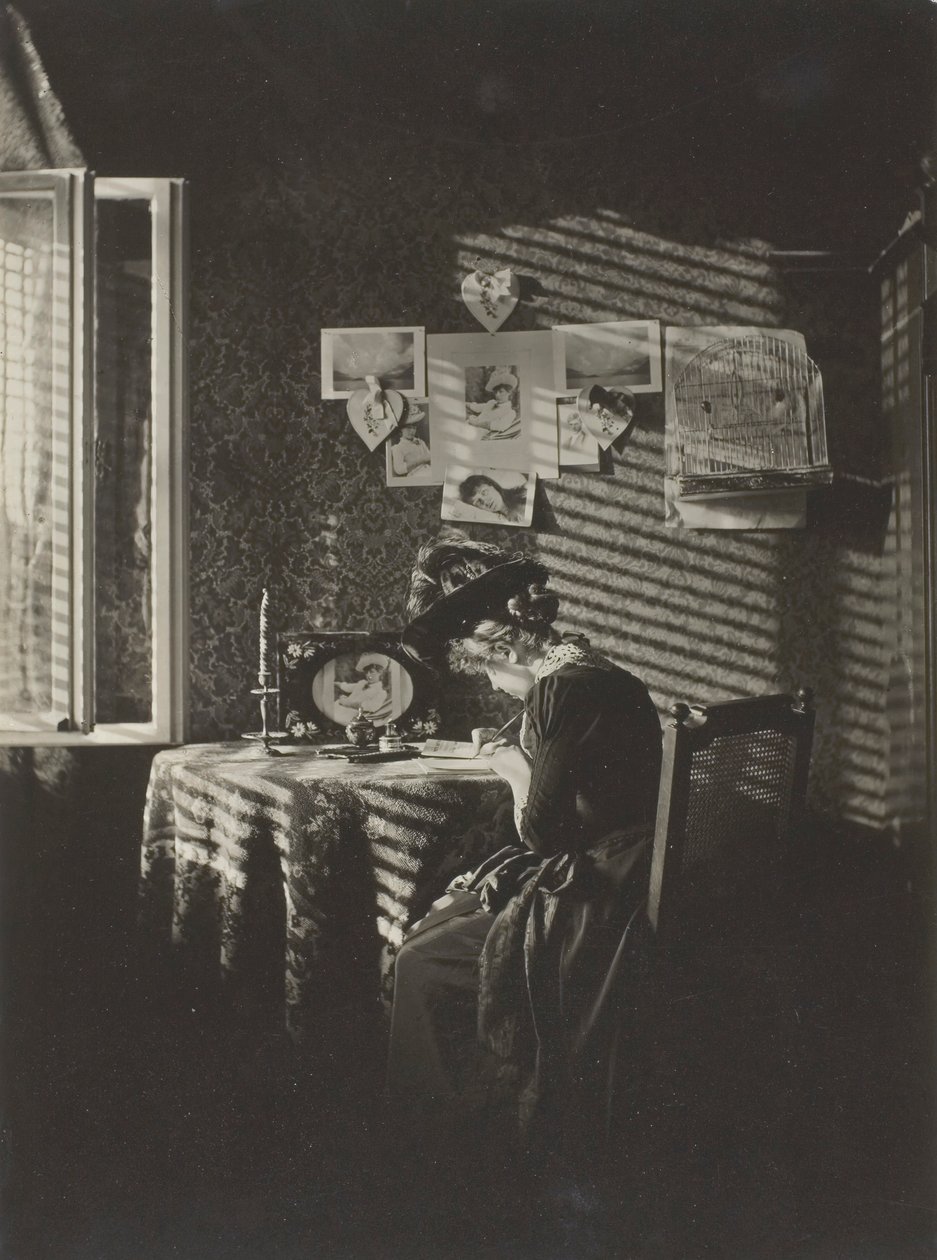 Sonnenstrahlen - Paula, Berlin, 1889, gedruckt 1920-39 von Alfred Stieglitz