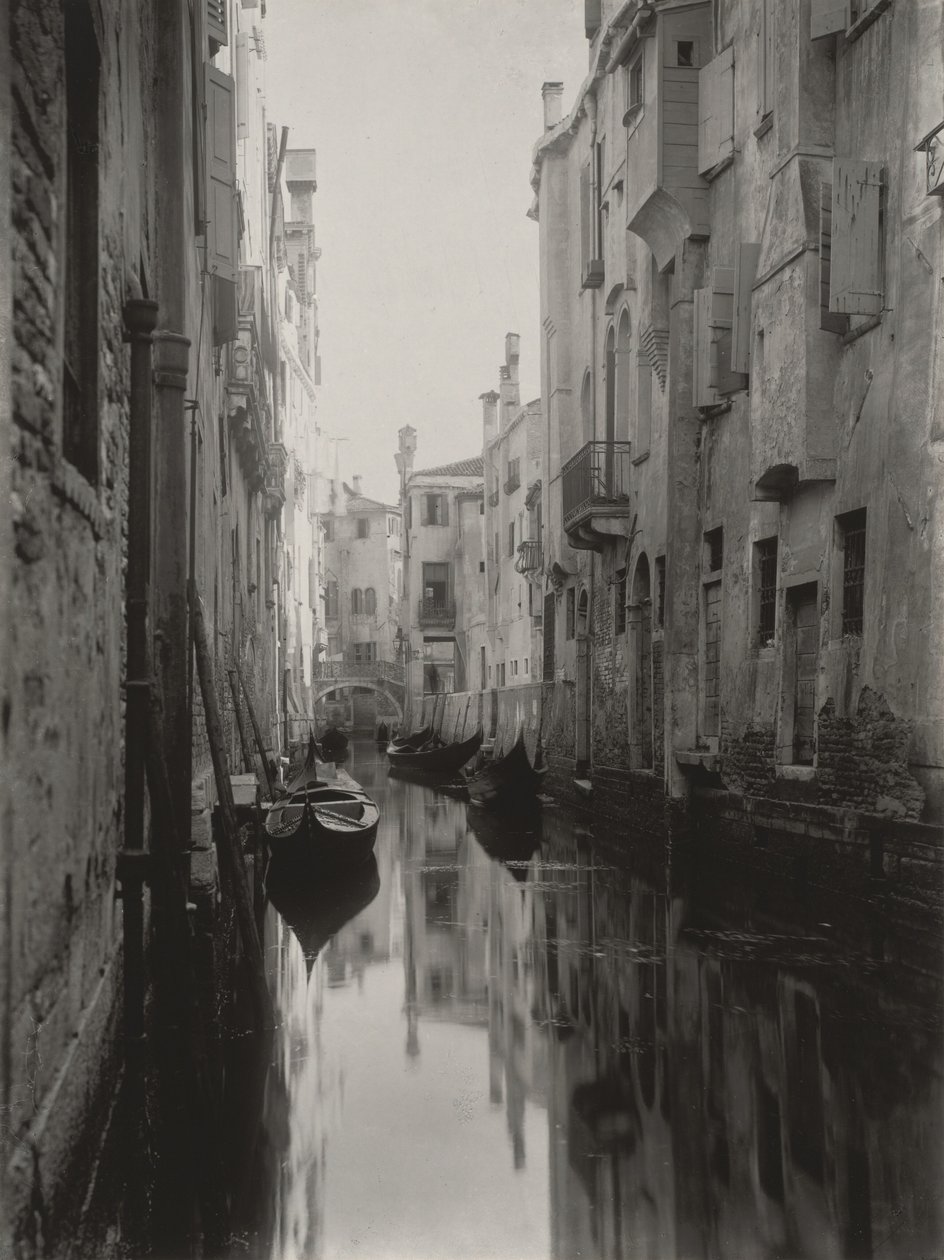 Venezianischer Kanal von Alfred Stieglitz