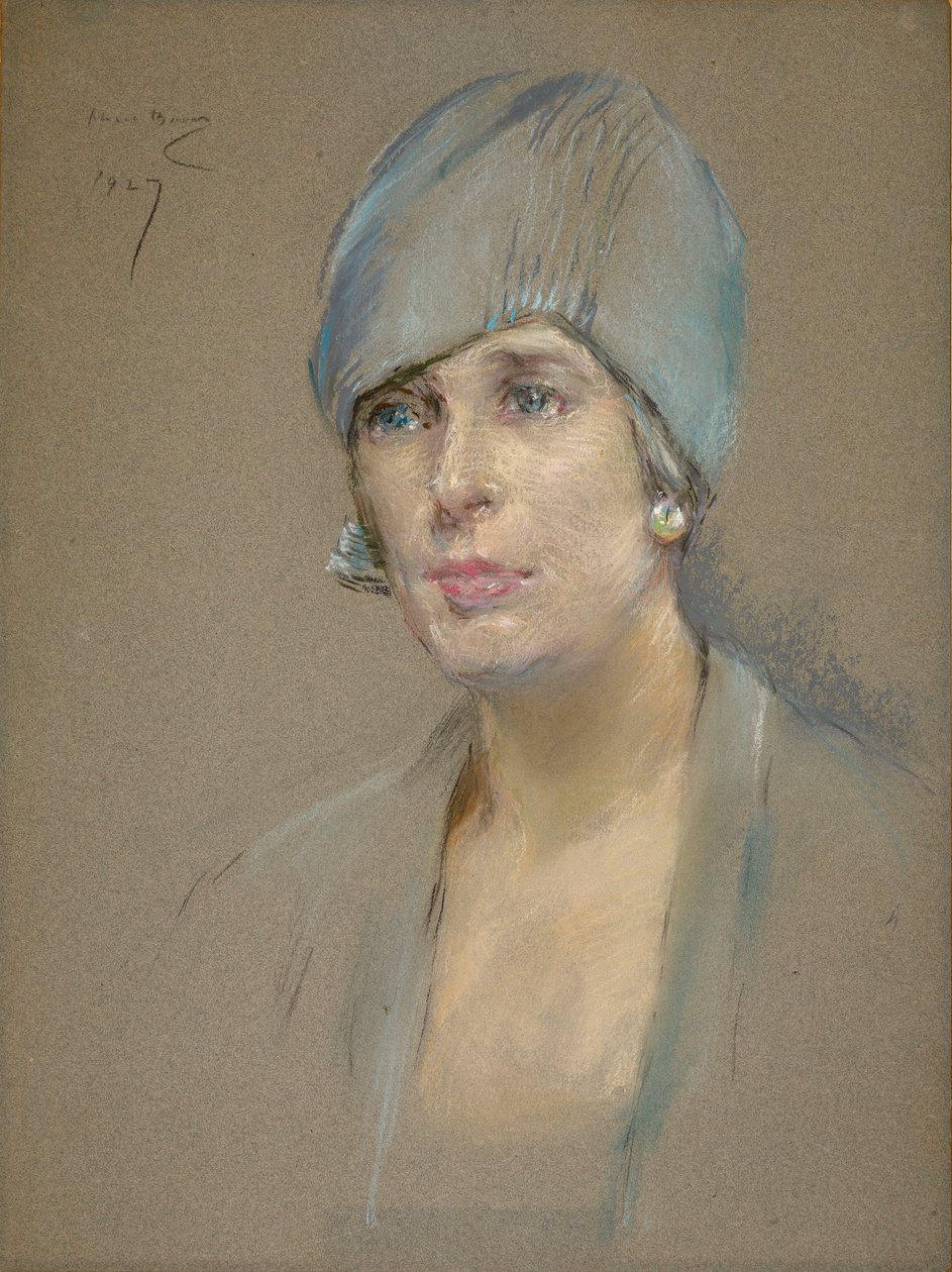 Der Besucher (Mrs. Richard P. McCullough) von Alice Pike Barney