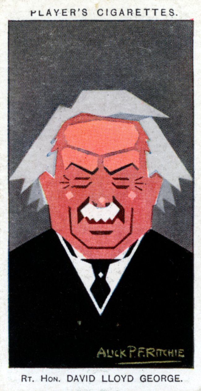 David Lloyd George, 1. Earl Lloyd-George, britischer Premierminister, 1926 von Alick P. F. Ritchie