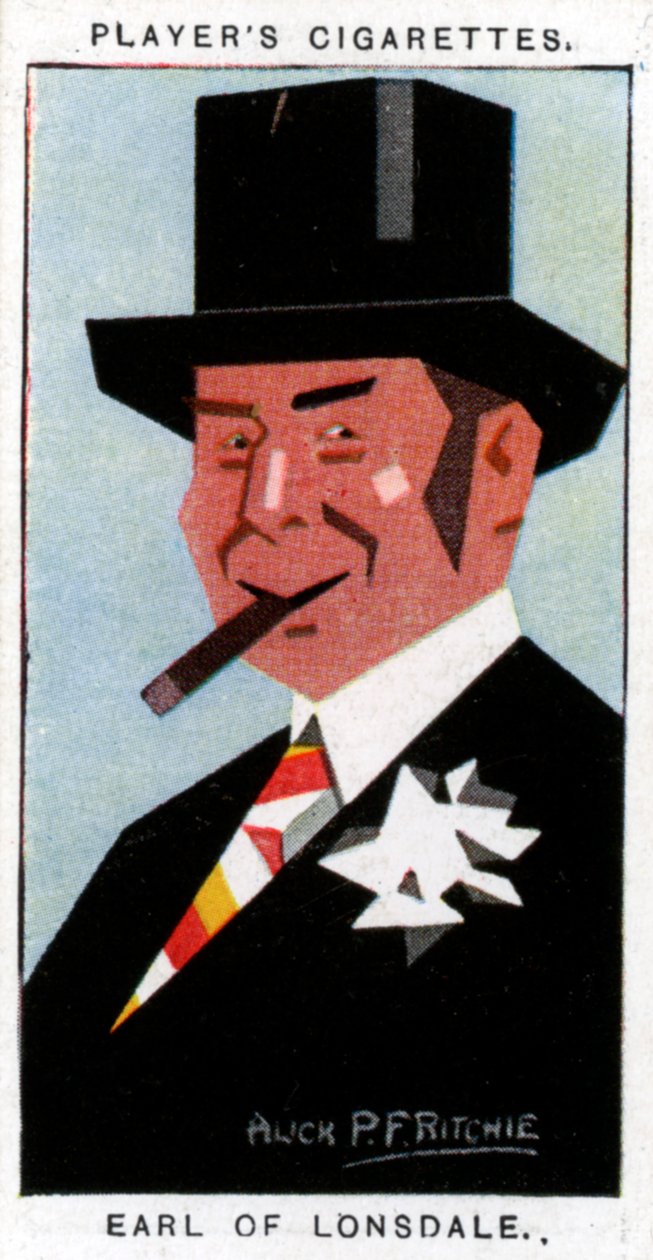 Hugh Cecil Lowther, 5. Earl of Lonsdale, britischer Sportler, 1926 von Alick P. F. Ritchie