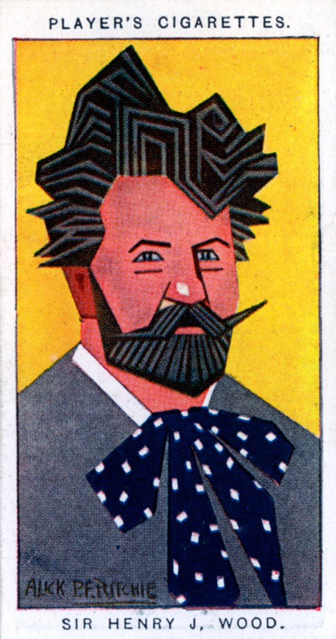 Sir Henry Joseph Wood, britischer Dirigent, 1926 von Alick P. F. Ritchie