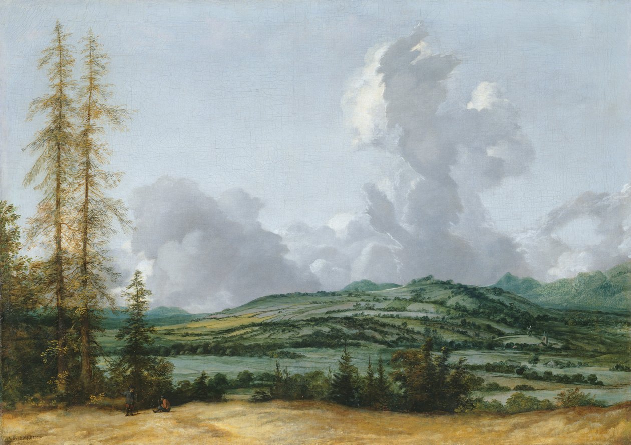 Hügelige Landschaft von Allart van Everdingen