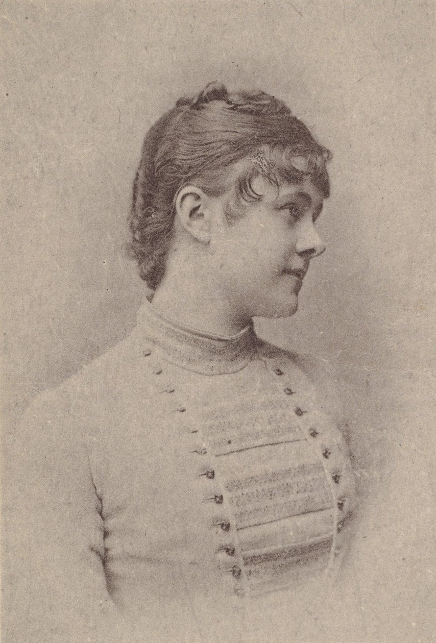 Lili Rupp, aus der Schauspielerinnen-Serie N67 zur Förderung von Virginia Brights Zigaretten für A..., ca. 1888 von Allen and Ginter