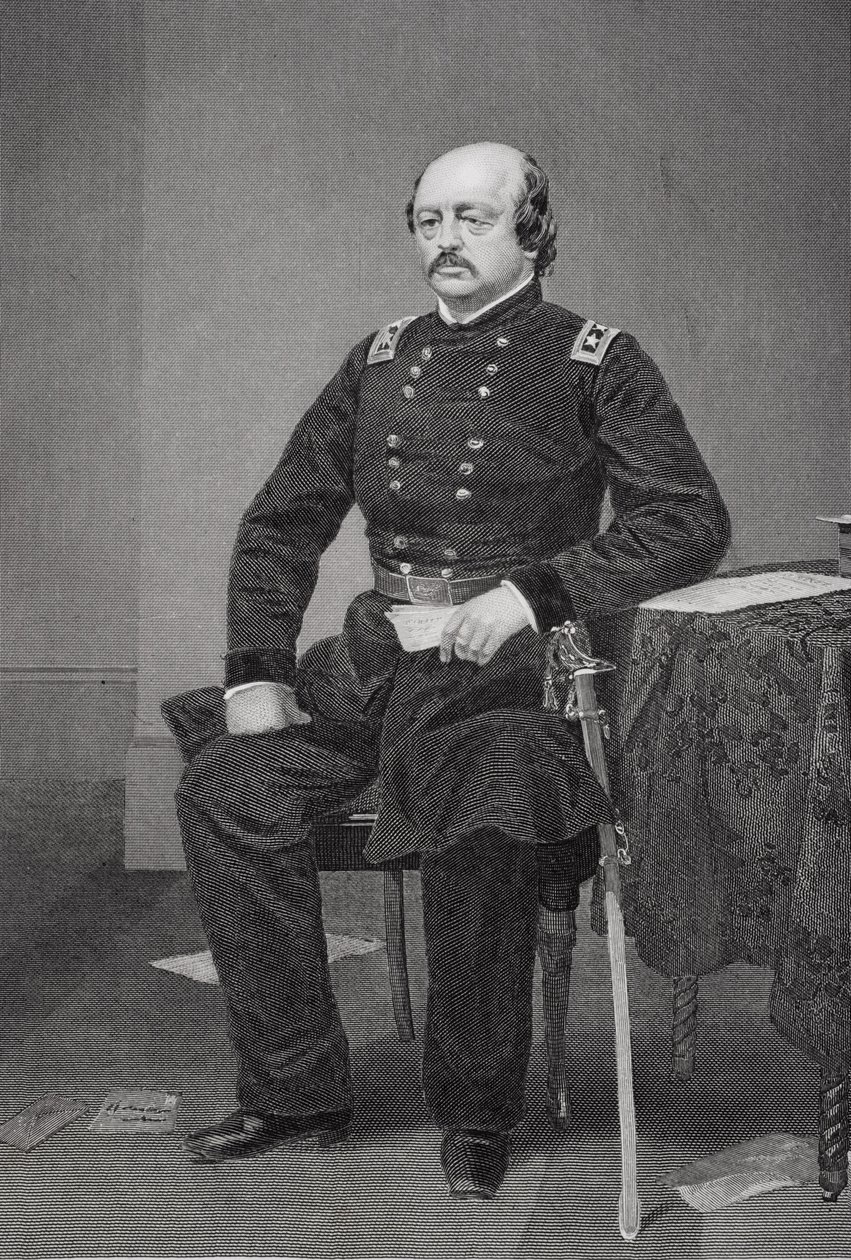 Benjamin Franklin Butler (1818-93) von Alonzo Chappel