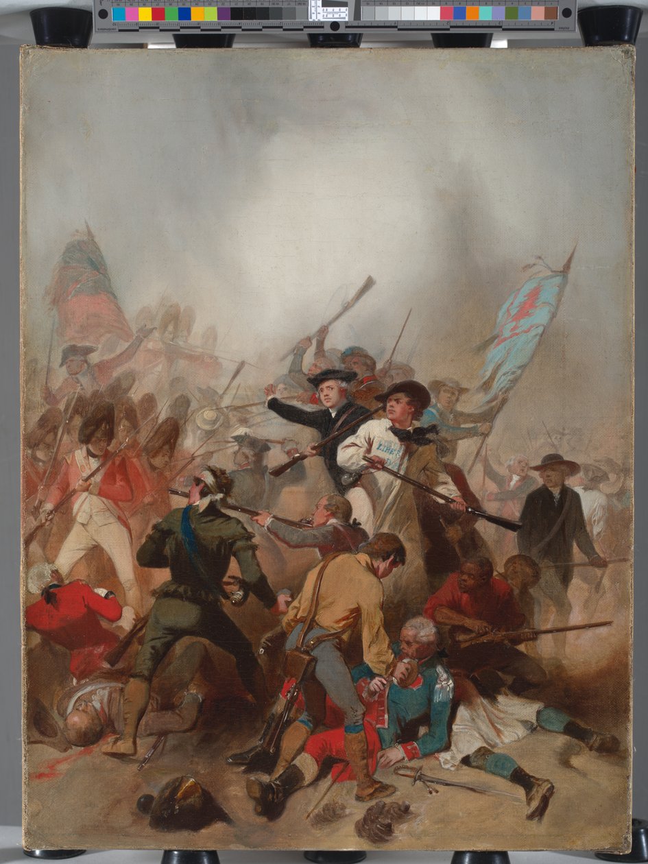 Schlacht von Bunker Hill, 17. Juni 1775, 1859 von Alonzo Chappel