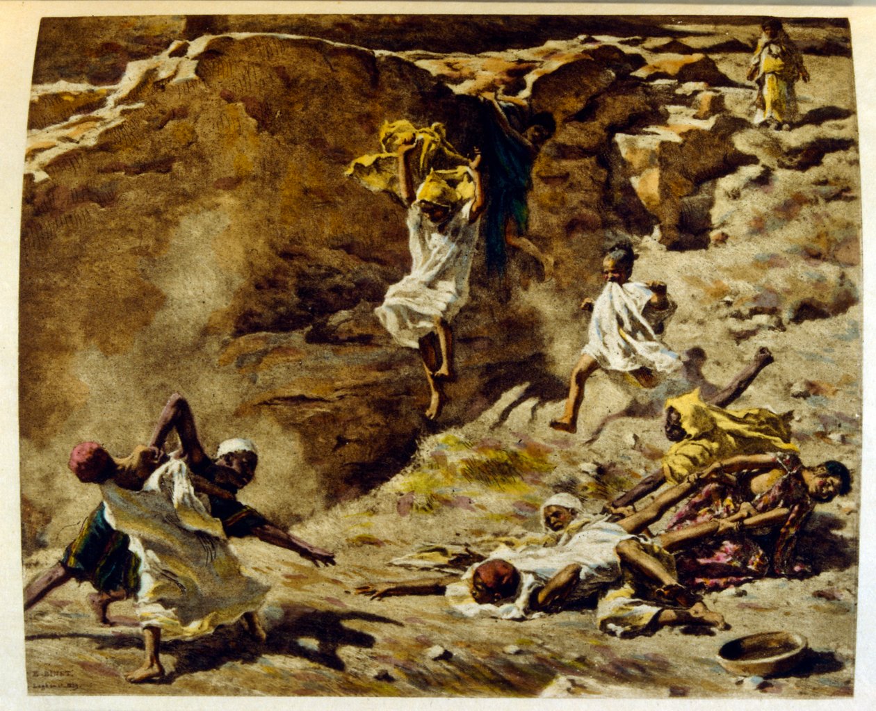 Illustration von Dinet aus 