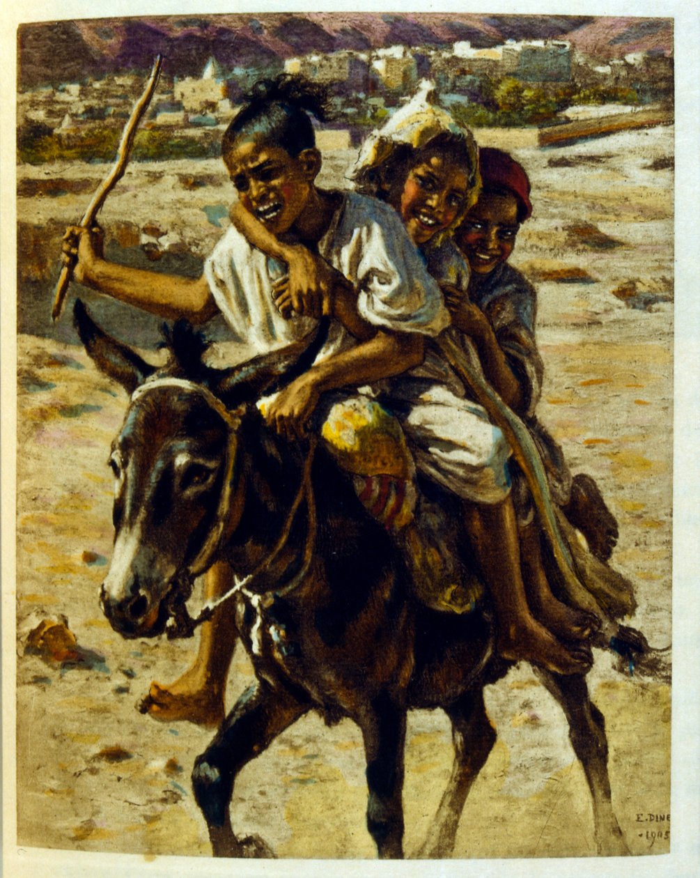 Illustration von Dinet aus 
