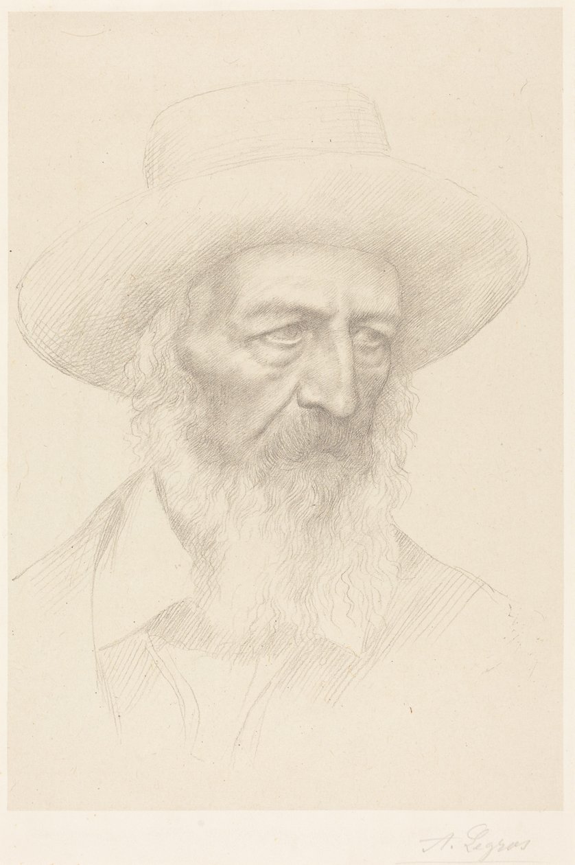 Alfred, Lord Tennyson von Alphonse Legros