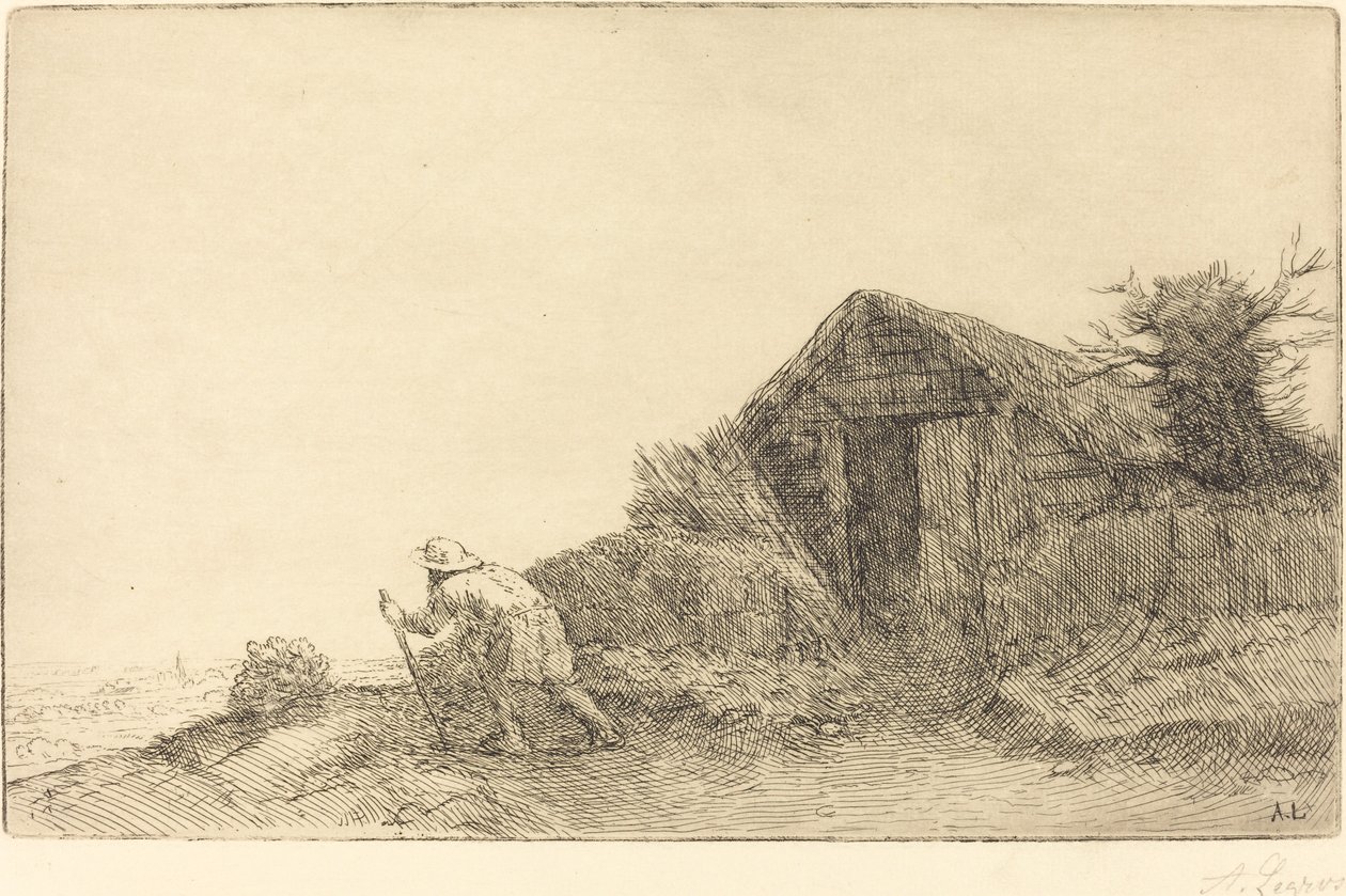 Auf dem Hügel von Alphonse Legros