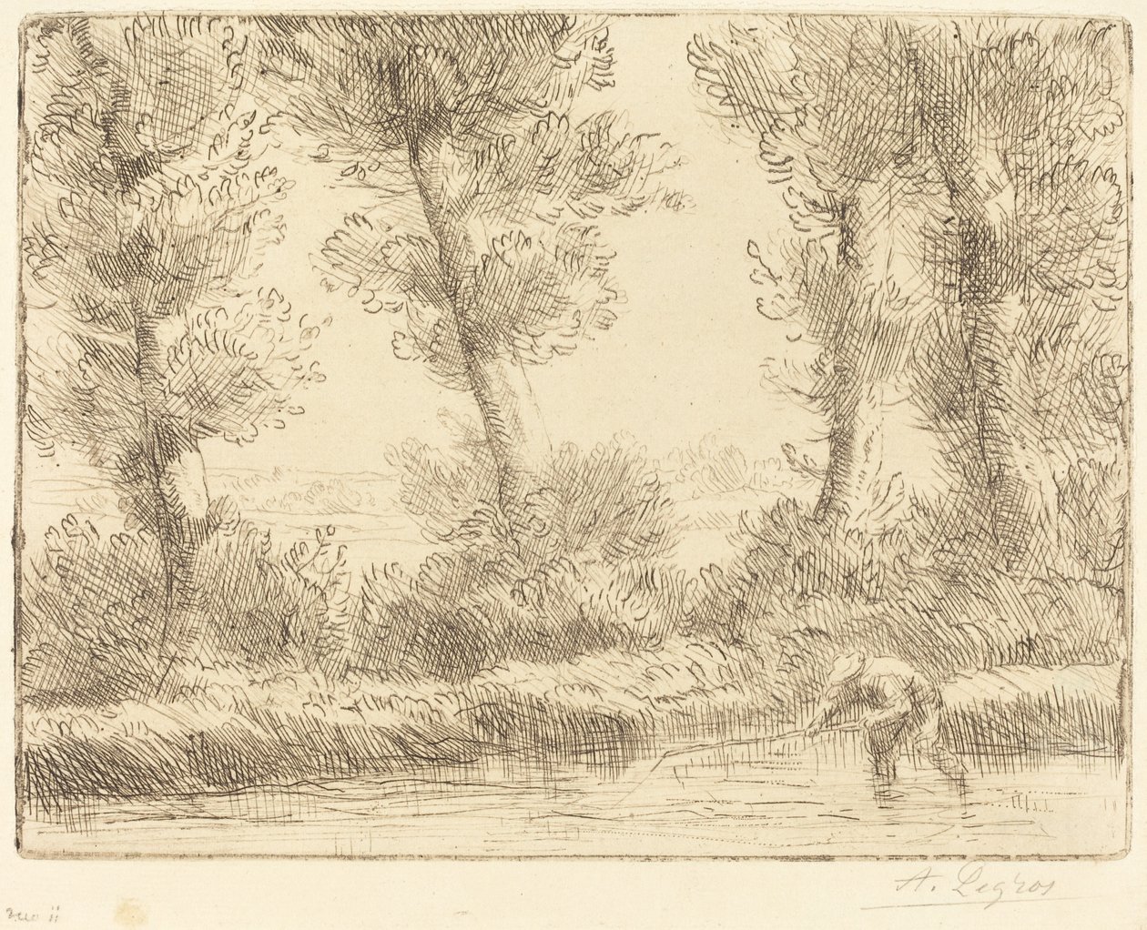 Ufer der Liane von Alphonse Legros