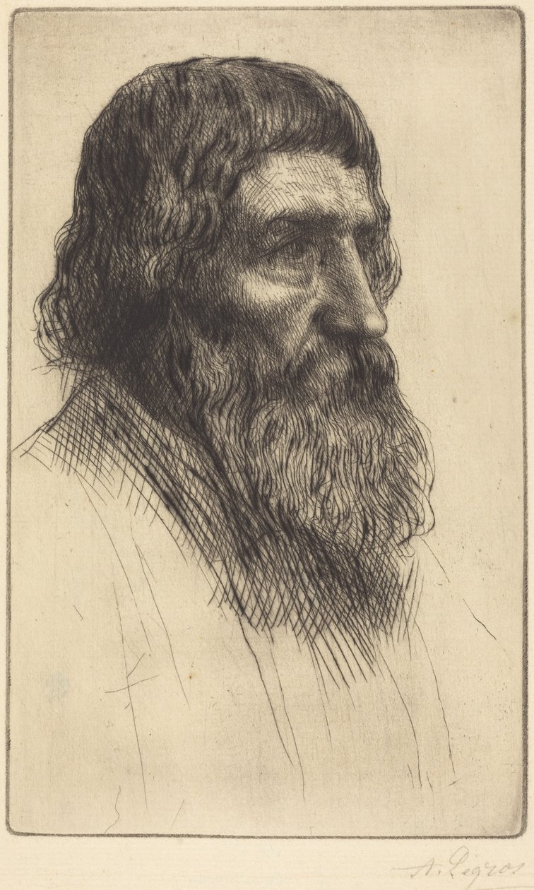 Englischer Bauer von Alphonse Legros