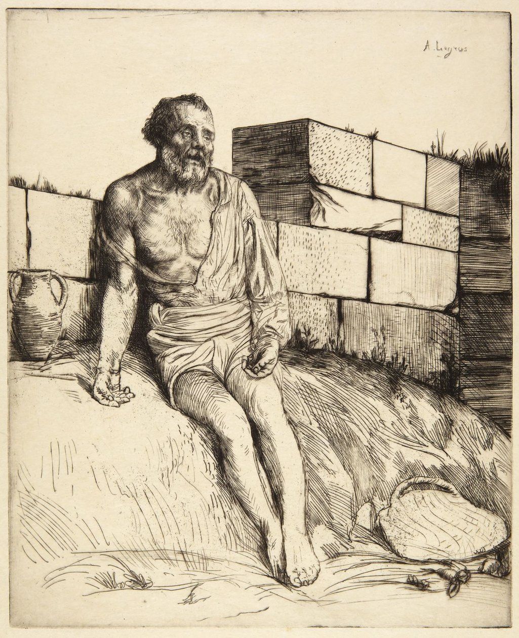 Hiob von Alphonse Legros