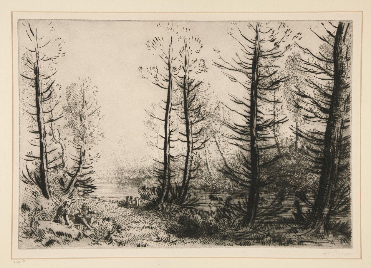Der große Kanal von Alphonse Legros