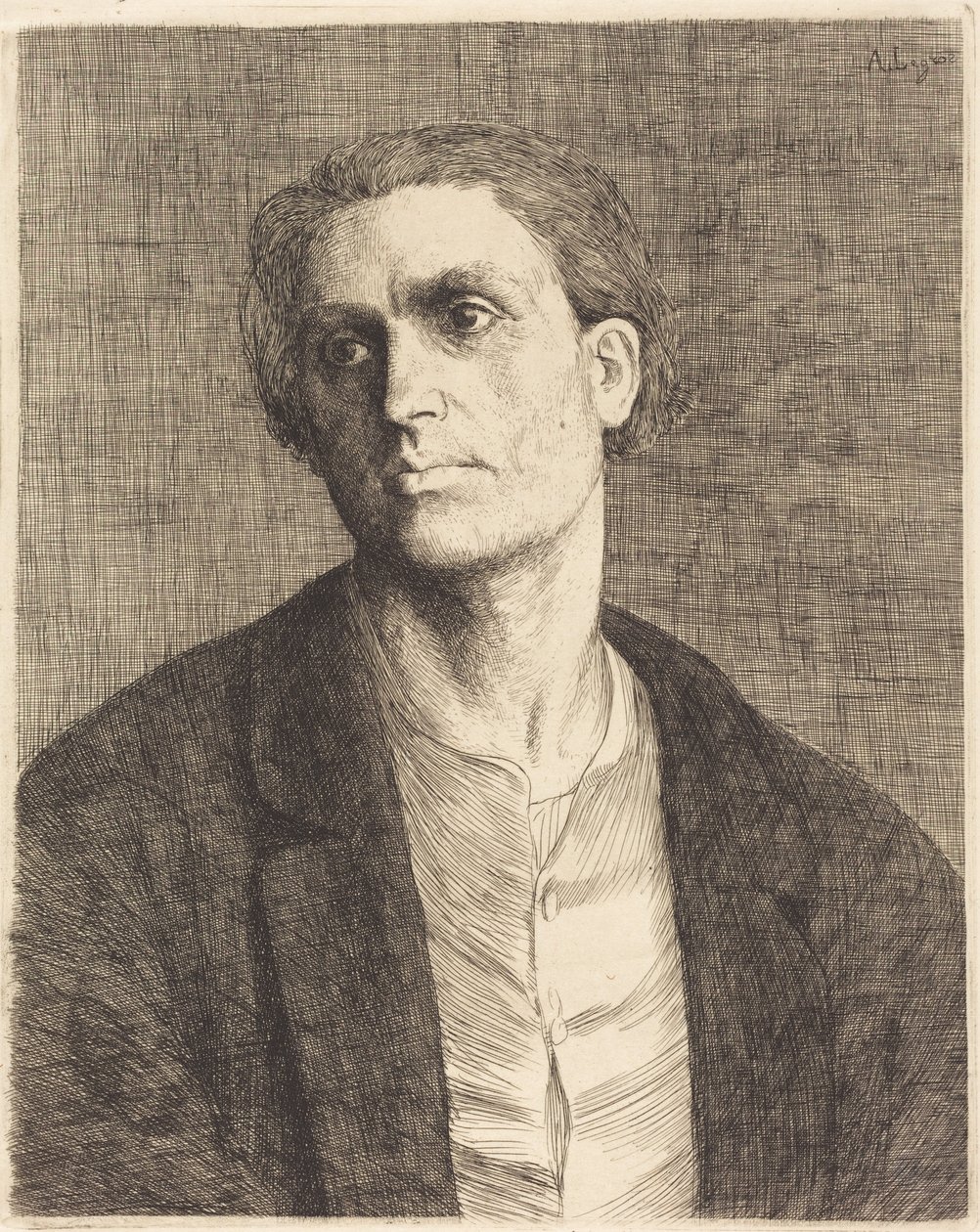 Studie eines Männerkopfes (Etude de tete d